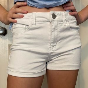 Womens White Shorts